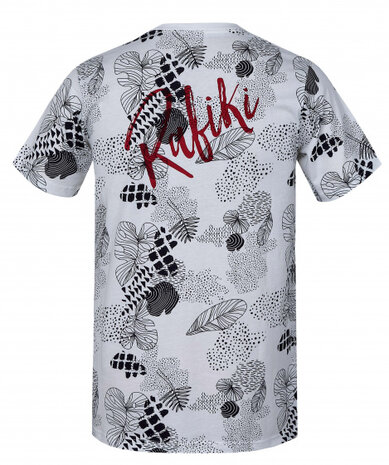 t-shirt Rafiki heren 100% biologisch katoen wit maat XL