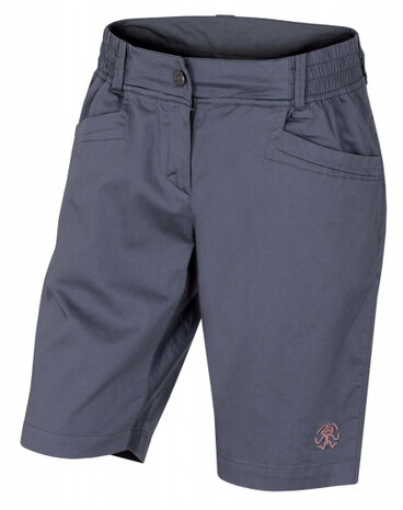 outdoorshort Alar&oacute; dames katoen grijs maat M