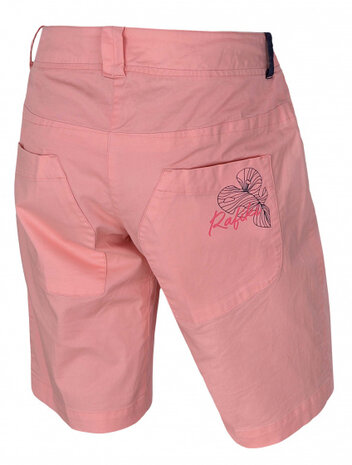 outdoorshort Alar&oacute; dames katoen lichtroze maat L