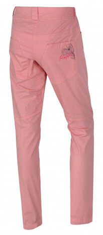 outdoorbroek Sella dames katoen lichtroze mt 42