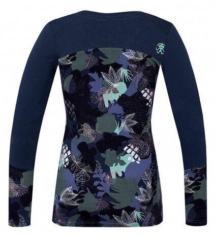 T-shirt Sephira dames viscose donkerblauw maat 42