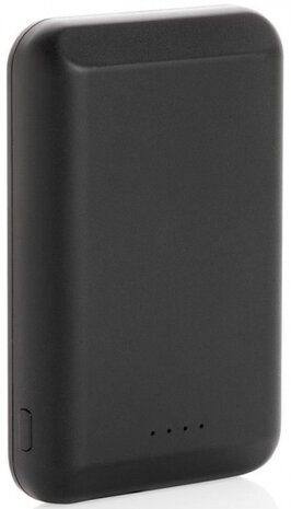 powerbank magnetisch/draadloos 5000 mAh 5W zwart