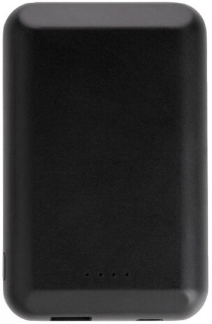 powerbank magnetisch/draadloos 5000 mAh 5W zwart