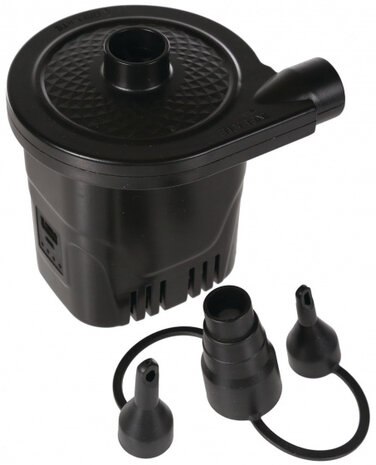 elektrische pomp 240V USB 9 cm zwart 5-delig