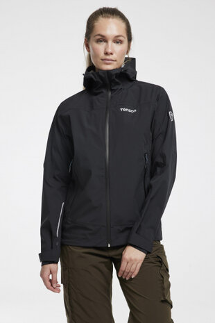 regenjas Biscaya EVO W dames polyester zwart maat XXL