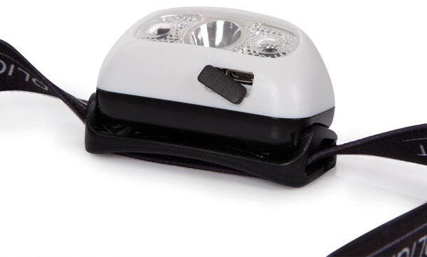 hoofdlamp led oplaadbaar 160 lm 14,5 cm nylon zwart