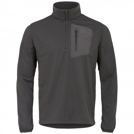 outdoorvest Hirta heren fleece donkergrijs maat XL