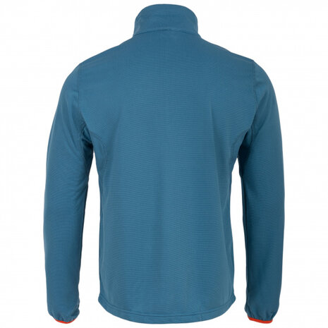 outdoorvest Hirta heren fleece staalblauw maat L