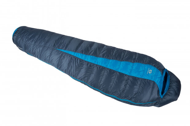 slaapzak Paine 600 190 cm nylon navy/turquoise