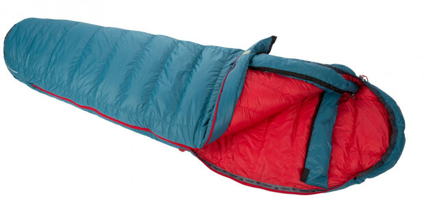 slaapzak Rimo II 850 200 cm polyester petrolblauw