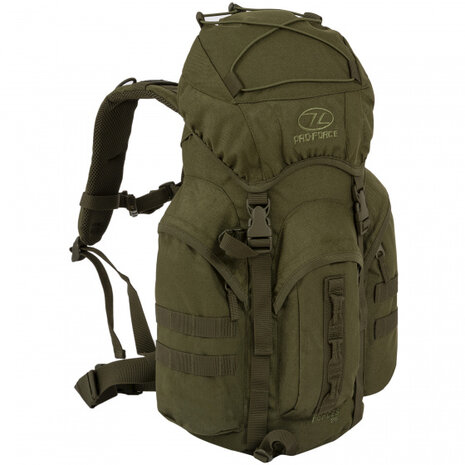 backpack Forces 25 liter polyester groen