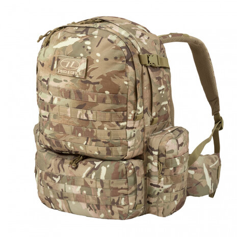 rugzak M.50 liter polyester camouflage