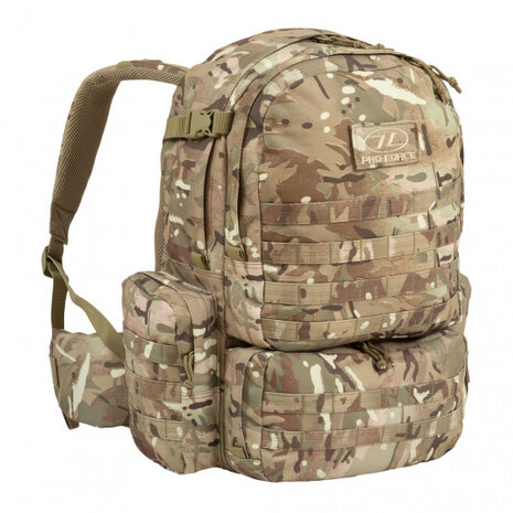 rugzak M.50 liter polyester camouflage