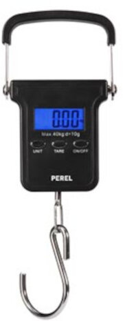 bagageweegschaal digitaal 40 kg ABS/RVS zwart