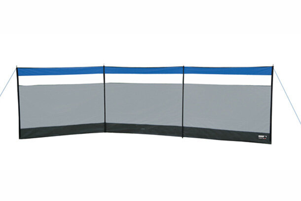 windscherm Mistral 5 x 1,4 m polyester grijs/blauw