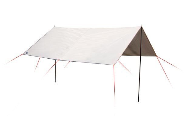tarp Capri 3.0 UV80 3 meter polyester grijs