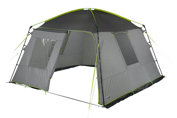 opbergtent Paviljoen Cabana 350 x 350 x 210 cm grijs