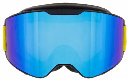skibril Rail blauw/rood/geel maat M