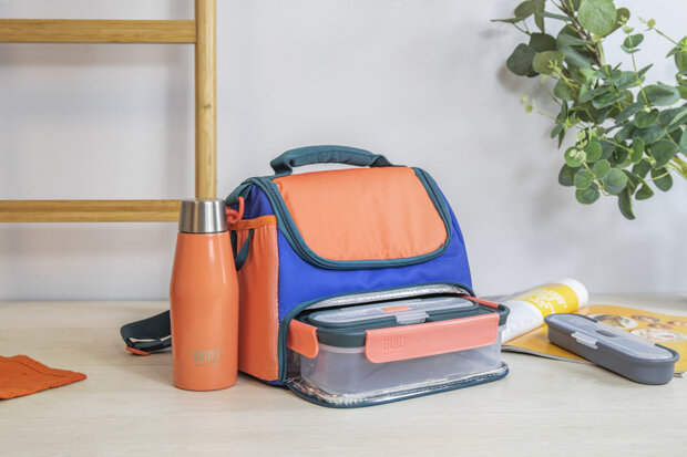 koeltas Built 5 liter 25 x 24 cm polyester oranje