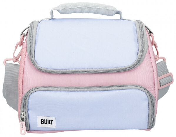 koeltas Built 5 liter 25 x 24 cm polyester lila/roze