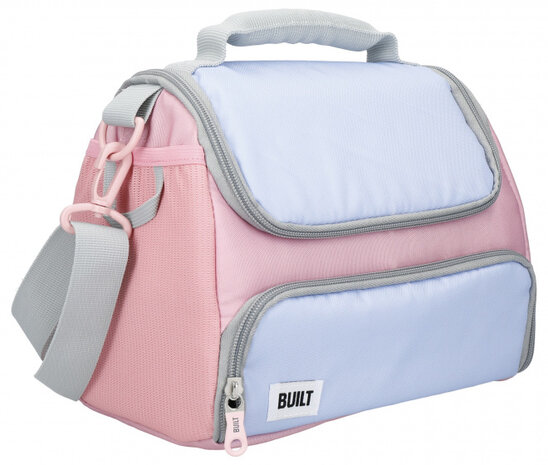 koeltas Built 5 liter 25 x 24 cm polyester lila/roze