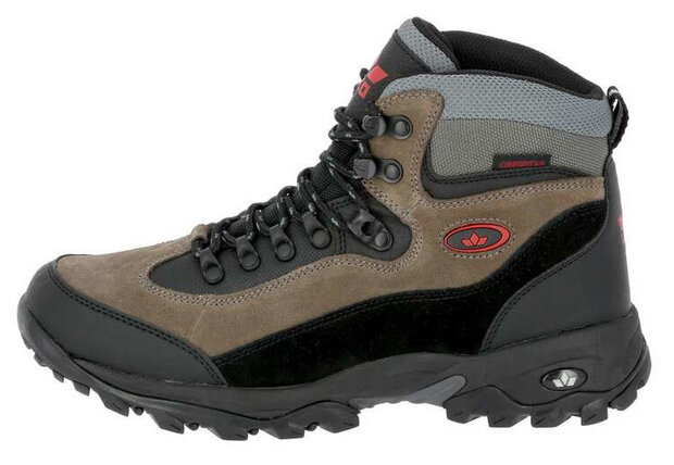 wandelschoenen Milan heren su&egrave;de grijs/bruin maat 40