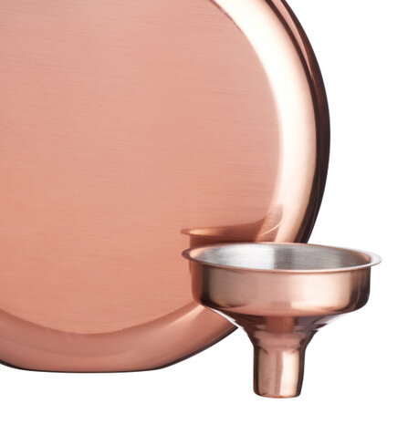 heupfles 140 ml RVS koper