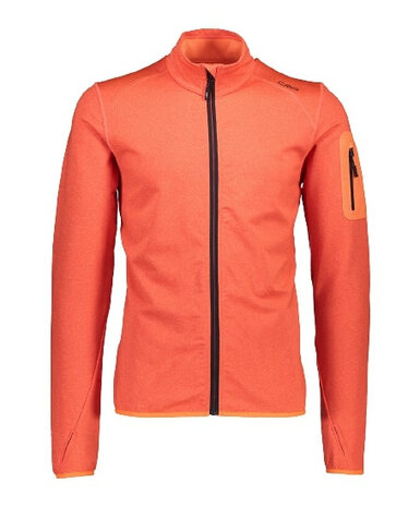 outdoorvest Grid-Tech heren polyester oranje maat 4XL