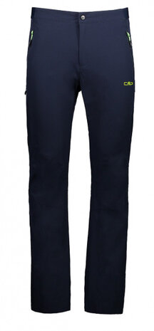 wandelbroek heren 4-way stretch nylon navy maat 4XL