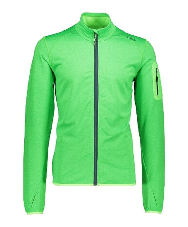 outdoorvest Grid-Tech heren polyester groen maat S