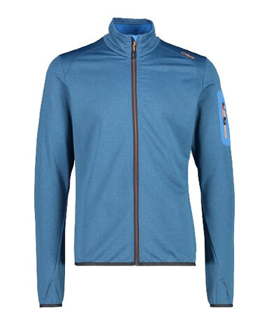 outdoorvest Grid-Tech heren polyester blauw maat XXL