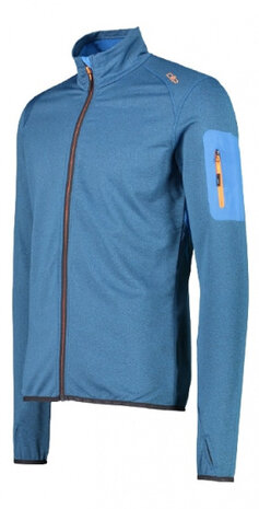 outdoorvest Grid-Tech heren polyester blauw maat XXL