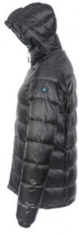 donsjas Nuuk heren nylon/dons zwart maat XXL
