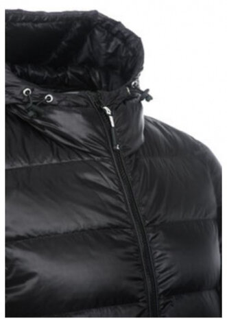 donsjas Nuuk heren nylon/dons zwart maat 3XL