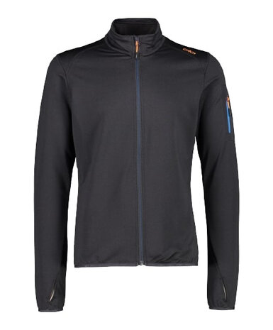 outdoorvest Grid-Tech heren polyester zwart maat XXL