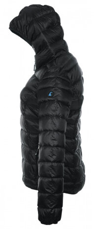 donsjas Belfast dames nylon zwart maat XXL