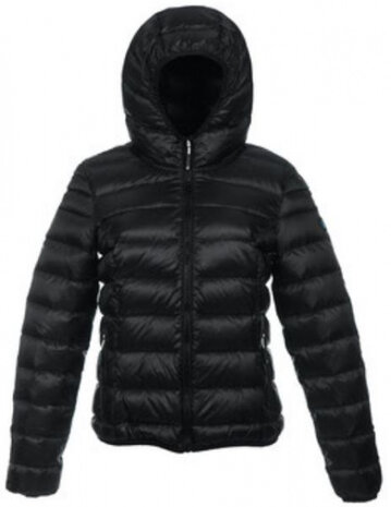 outdoorjas Aberdeen dames nylon zwart maat XL