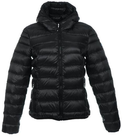 outdoorjas Aberdeen dames nylon zwart maat 3XL