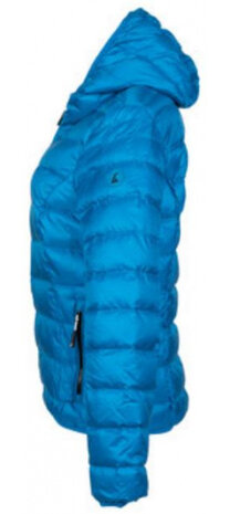 outdoorjas Aberdeen dames nylon blauw/zwart maat XL