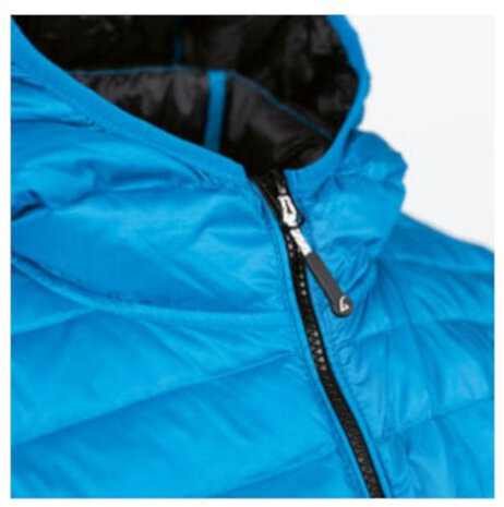 outdoorjas Aberdeen dames nylon blauw/zwart maat XL