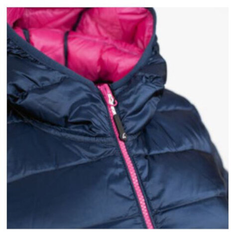 outdoorjas Aberdeen dames nylon blauw/roze maat XL