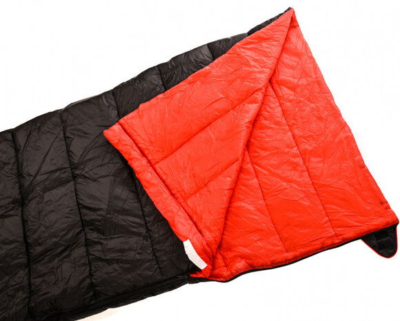 slaapzak Ibex Travel Loft 200 230 cm nylon zwart