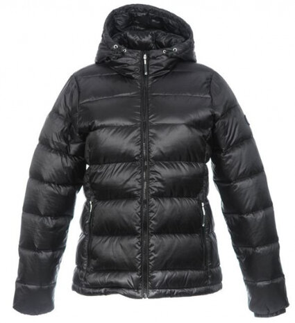 donsjas Atsana dames nylon/dons zwart maat XXL