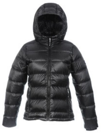 donsjas Atsana dames nylon/dons zwart maat XXL