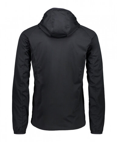 outdoorjas softshell heren polyester zwart maat 4XL