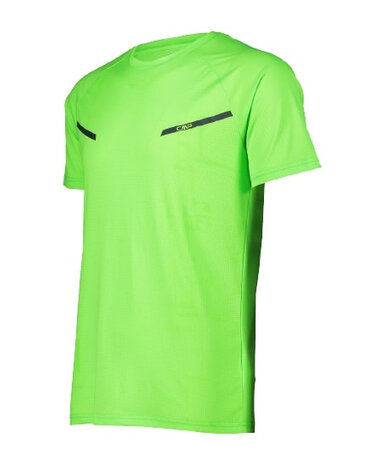T-shirt heren polyester lichtgroen maat L