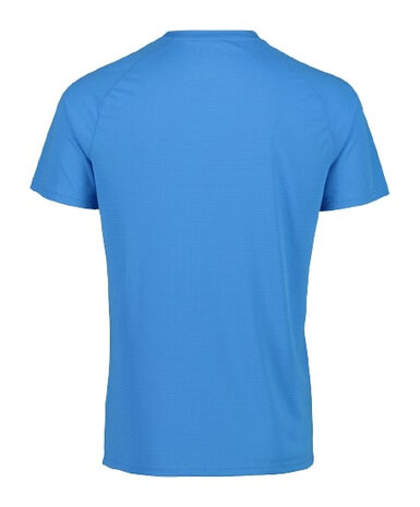 T-shirt heren polyester blauw maat S