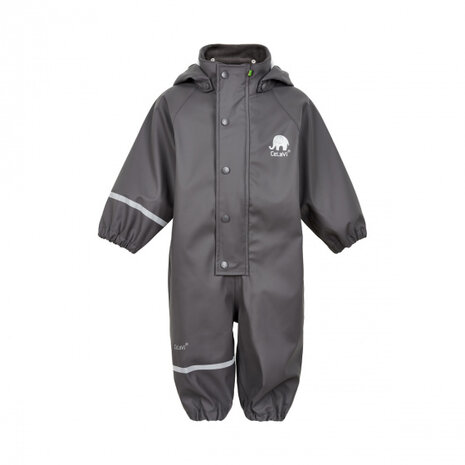 regenpak junior polyester grijs maat 80
