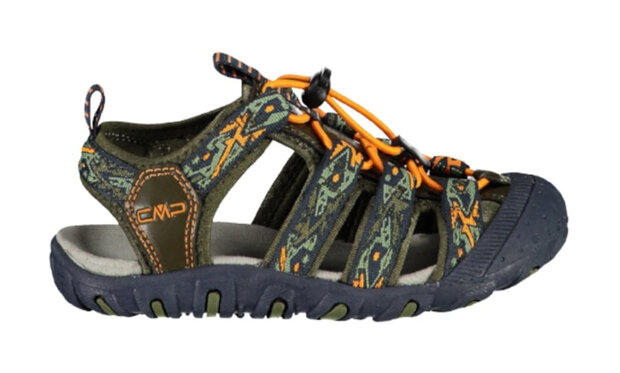 wandelsandalen Sahiph junior polyester/EVA antraciet maat 32