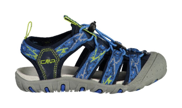 wandelsandalen Sahiph junior polyester/EVA zwart/blauw mt 34